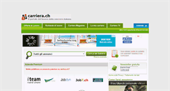 Desktop Screenshot of carriera.ch
